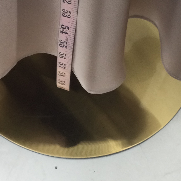 AW BRIDAL 8 M taupe pink Ginevra satin formal bridesmaid maxi dress NEW B125 - Picture 4 of 8